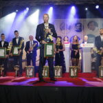 03.02.2017. Kielce. Gala 65. Plebiscytu Świętokrzyskie Gwiazdy Sportu 2016. 1 miejsce: Karol Bielecki - piłka ręczna Vive Tauron Kielce. / Jarosław Kubalski / Radio Kielce