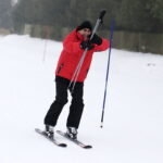 04.02.2017 Krajno. Zawody narciarskie o Puchar Radia Kielce. Zjazd VIP-ów i rozdanie nagród. / Jarosław Kubalski / Radio Kielce