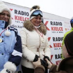 04.02.2017 Krajno. Zawody narciarskie o Puchar Radia Kielce. Zjazd VIP-ów i rozdanie nagród. / Jarosław Kubalski / Radio Kielce