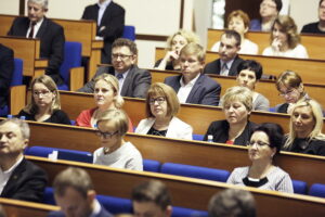 06.02.2017 Kielce. Konferencja w Urzędzie Wojewódzkim na temat sytuacji demograficznej województwa świętokrzyskiego. / Jarosław Kubalski / Radio Kielce