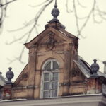 07.02.2017 Łopuszno. Pałac Dobieckich gdzie mieści się Zespół Szkół Ponadgimnazjalnych nr 5. / Jarosław Kubalski / Radio Kielce