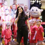 09.02.2017 Kielce. Prezentacja pierwszej drużyny Korony Kielce. Katarzyna Góras. / Jarosław Kubalski / Radio Kielce