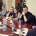 10.02.2017 Kielce. Konferencja prasowa z udziałem kuratora Kazimierza Mądzika w w sprawie nowej sieci szkół. / Jarosław Kubalski / Radio Kielce