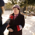 10.02.2017 Kielce. Rocznica masowych deportacji ludności polskiej w głąb ZSRR - uroczystość przed Pomnikiem Sybiraków i Pomnikiem Katyńskim. / Jarosław Kubalski / Radio Kielce