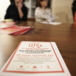 09.02.2017 Kielce. Konferencja prasowa wojewody Agaty Wojtyszek dotycząca obchodów Europejskiego Dnia Numeru Alarmowego 112. / Jarosław Kubalski / Radio Kielce