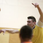 15.02.2017 Kielce. Mecz I ligi piłki ręcznej. Vive Tauron II - Olimp Grodków. / Jarosław Kubalski / Radio Kielce