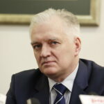 17.02.2017 Kielce. Minister Nauki i Szkolnictwa Wyższego Jarosław Gowin podpisał umowę z UJK na dofinansowanie budowy Centrum Komunikacji Medialnej. / Jarosław Kubalski / Radio Kielce