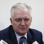 17.02.2017 Kielce. Minister Nauki i Szkolnictwa Wyższego Jarosław Gowin podpisał umowę z UJK na dofinansowanie budowy Centrum Komunikacji Medialnej. / Jarosław Kubalski / Radio Kielce