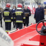 17.02.2017 Kielce. Przekazanie nowego sprzętu dla Straży pożarnej. / Jarosław Kubalski / Radio Kielce