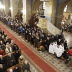 19.02.2017 Kielce. Katedra. 30. rocznicę otrzymania święceń biskupich obchodzi biskup Piotr Skucha. / Jarosław Kubalski / Radio Kielce