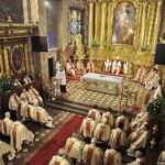 19.02.2017 Kielce. Katedra. 30. rocznicę otrzymania święceń biskupich obchodzi biskup Piotr Skucha. / Jarosław Kubalski / Radio Kielce