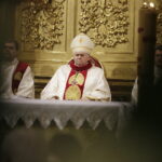 19.02.2017 Kielce. Katedra. 30. rocznicę otrzymania święceń biskupich obchodzi biskup Piotr Skucha. / Jarosław Kubalski / Radio Kielce