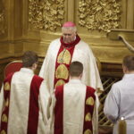 19.02.2017 Kielce. Katedra. 30. rocznicę otrzymania święceń biskupich obchodzi biskup Piotr Skucha. / Jarosław Kubalski / Radio Kielce