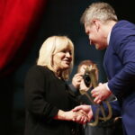 20.02.2017 Kielce. KCK. Nagrody Miasta Kielce. Halina Bożena Dobrowolska. / Jarosław Kubalski / Radio Kielce