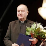 20.02.2017 Kielce. KCK. Nagrody Miasta Kielce. Ks. Jan Iłczyk. / Jarosław Kubalski / Radio Kielce