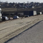 27.02.2017 Odcinek S7 na wysokości Chęcin w budowie. / Jarosław Kubalski / Radio Kielce