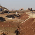 27.02.2017 Odcinek S7 na wysokości Chęcin w budowie. / Jarosław Kubalski / Radio Kielce