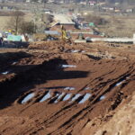 27.02.2017 Odcinek S7 na wysokości Chęcin w budowie. / Jarosław Kubalski / Radio Kielce