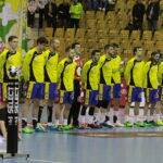 18.02.2017 Celje. Mecz Ligii Mistrzów Celje Pivovarna Lasko - Vive Tauron Kielce. I połowa meczu. / Krzysztof Bujnowicz / Radio Kielce