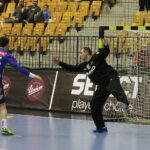 18.02.2017 Celje. Mecz Ligii Mistrzów Celje Pivovarna Lasko - Vive Tauron Kielce. I połowa meczu. / Krzysztof Bujnowicz / Radio Kielce