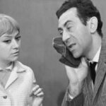 Krystyna Sienkiewicz i Jan Kobuszewski w „Rozmówkach” reż. Jan Kreczmar / TVP