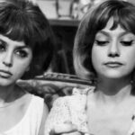 Krystyna Sienkiewicz z Kaliną Jędrusik w filmie „Lekarstwo na miłość” / TVP