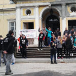 Bieg Pamięci Żołnierzy Wyklętych „Tropem Wilczym” w Chrobrzu w powiecie pińczowskim / Kamil Włosowicz / Radio Kielce