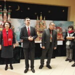 05.02.2017 Szaniec. Krakowskie szopki ze zbiorów Muzeum Historycznego Miasta Krakowa  w Wiejskim Domu Kultury. / Kamil Włosowicz / Radio Kielce