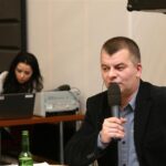 19.02.2017 Studio Polityczne Radia Kielce. Radosław Podsiadły / Karol Żak / Radio Kielce