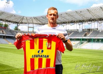 Michal Peškovič bramkarzy Korona Kielce / Paweł Jańczyk / Korona Kielce