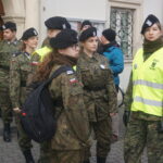 Pińczów. Drugi Imieninowy Rajd Pieszy Józefa Piłsudskiego (19 marca 2017 r) / Kamil Włosowicz / Radio Kielce