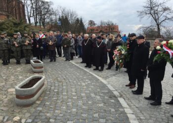 Uroczystości patriotyczne w Sandomierzu (12 marca 2017 r) / Grażyna Szlęzak - Wójcik / Radio Kielce