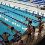 Ostrowiec. IX mistrzostwa województwa świętokrzyskiego w pływaniu strażaków (10 marca 2017 r) / Kalina Łabuz / Radio Kielce