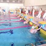 Mistrzostwa miasta w pływaniu szkół gimnazjalnych (28 marca 2017 r) / Maciej Makuła / Radio Kielce