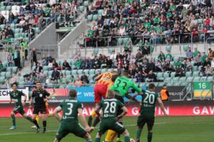 Wrocław. Korona Kielce vs Śląsk Wrocław (31 marca 2017 r) / Krzysztof Bujnowicz / Radio Kielce