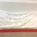 Staszów. Protest pielęgniarek (28 marca 2017 r) / Grażyna Szlęzak - Wójcik / Radio Kielce