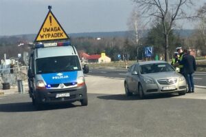 31.03.2017 Policyjna akcja "prędkość" na torze w Miedzianej Górze / Monika Miller / Radio Kielce
