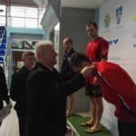 Ostrowiec. IX mistrzostwa województwa świętokrzyskiego w pływaniu strażaków (10 marca 2017 r) / Kalina Łabuz / Radio Kielce