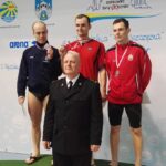 Ostrowiec. IX mistrzostwa województwa świętokrzyskiego w pływaniu strażaków (10 marca 2017 r) / Kalina Łabuz / Radio Kielce