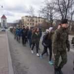 Pińczów. Drugi Imieninowy Rajd Pieszy Józefa Piłsudskiego (19 marca 2017 r) / Kamil Włosowicz / Radio Kielce