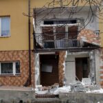 04.03.2017 Zagorzyce. Wybuch gazu / PSP Kielce