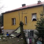 04.03.2017 Zagorzyce. Wybuch gazu / PSP Kielce