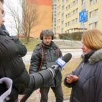Program Radia Kielce i TVP3 Kielce „Interwencja”: mieszkańcy kieleckiego osiedla Na Stoku domagają się przebudowy ulicy Orląt Lwowskich i jej skrzyżowania z ulicą Piłsudskiego / Grzegorz Jamka / Radio Kielce