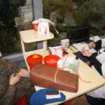 15.03.2017 Kielce. Mobilny punkt poboru krwi stanął przed Urzędem Wojewódzkim / Iwona Murawska / Radio Kielce