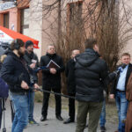 Jędrzejów - program „Interwencja”. Z powodu konfliktu przewoźników między Kielcami i Jędrzejowem kursuje mniej busów. Pasażerowie mają problem z dotarciem do pracy i szkoły. / Grzegorz Jamka / Radio Kielce