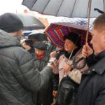 Interwencja. Mieszkańcy Piasku Wielkiego w gminie Nowy Korczyn protestują przeciwko budowie biogazowni / Krzysztof Bujnowicz / Radio Kielce