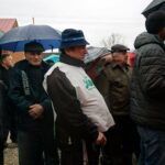 Interwencja. Mieszkańcy Piasku Wielkiego w gminie Nowy Korczyn protestują przeciwko budowie biogazowni / Krzysztof Bujnowicz / Radio Kielce