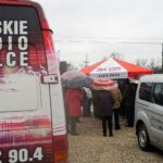 Interwencja. Mieszkańcy Piasku Wielkiego w gminie Nowy Korczyn protestują przeciwko budowie biogazowni / Krzysztof Bujnowicz / Radio Kielce