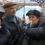 Interwencja. Mieszkańcy Piasku Wielkiego w gminie Nowy Korczyn protestują przeciwko budowie biogazowni / Krzysztof Bujnowicz / Radio Kielce