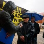 Interwencja. Mieszkańcy Piasku Wielkiego w gminie Nowy Korczyn protestują przeciwko budowie biogazowni / Krzysztof Bujnowicz / Radio Kielce